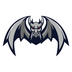 gargoyle bat mascot dragon monster symbol 2