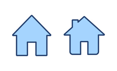 House icon vector. Home sign and symbol