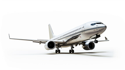 Obraz premium Airplane on white background.