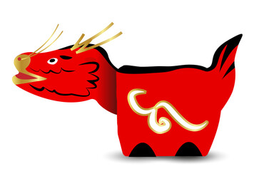 辰　年賀状　干支　アイコン	