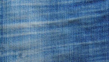 Texture of blue shabby jeans background