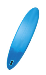 One SUP board isolated on white. Water sport