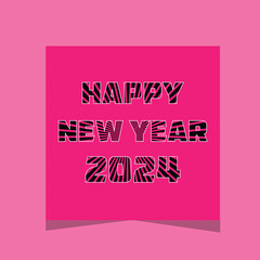 Celebrate the 2024 New Year 3D collection, holliday design, new year, 2024 new year.