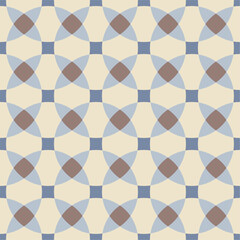 Seamless geometric pattern with Arabic and Islamic style