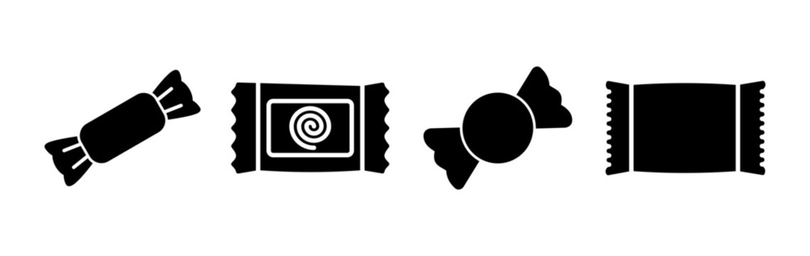 Candy icon vector. candy vector icon