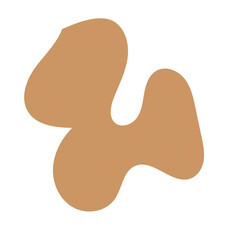 Neutral Blob Abstract Shapes 