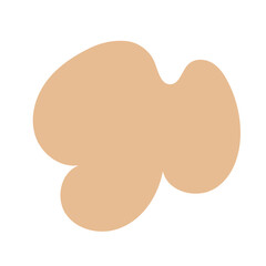 Neutral Blob Abstract Shapes 