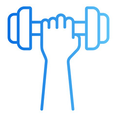 workout gradient icon