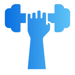 workout gradient icon