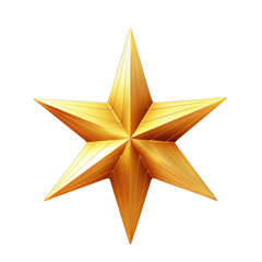 Obraz premium Star. Transparent Background