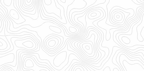 Seamless pattern with lines Topographic map. Geographic mountain relief. Abstract lines background. Contour maps. Vector illustration, Topo contour map on white background, Topographic contour lines.