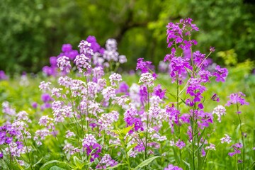 Dame Rocket flower in River Falls, Wisconsin