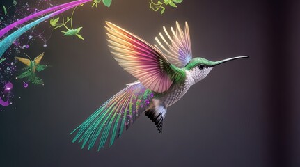 Elevate Your Data Flow with the Harmony of Digital Hummingbird Flight. Generative AI.