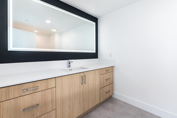 modern bathroom interior