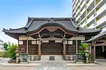 Fototapeta premium 東京都渋谷区神宮前の曹洞宗慈雲山長泉禅寺