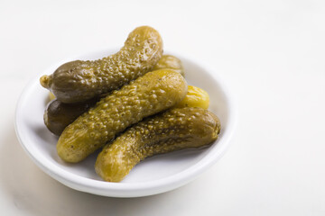 Cucumber pickles tiny food