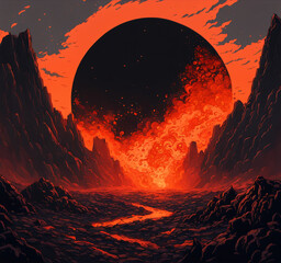the lava moon