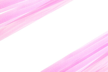ピンクの水彩タッチの背景素材　アブストラクト（透明の背景）　 - 637645952
