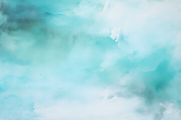 Fototapeta na wymiar Smoky Photo of a Cyan and White Background Texture