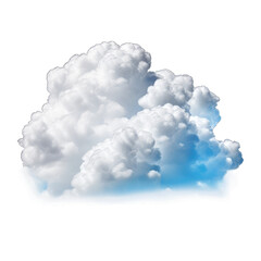 Cloud. Transparent Background