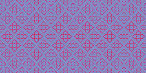 Geometric ornamental vector pattern. Seamless design texture