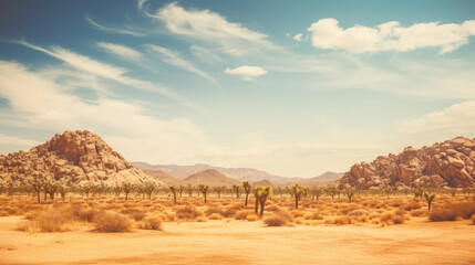 Desert landscape 