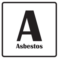Asbestos element icon