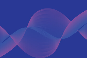 Abstract background, Elegant blue wave swirls background