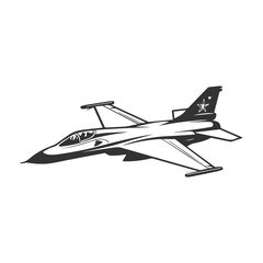 Fototapeta na wymiar fighter plane illustration