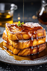 French Toast with Honey
