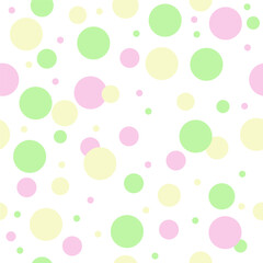 Colorful multicolored dots. colorful polka dot background confetti parties. sweet colour bubbles. 
