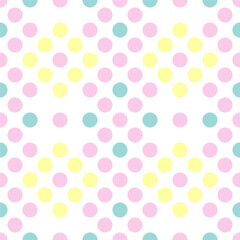 Fototapeta na wymiar Colorful multicolored dots. colorful polka dot background confetti parties. sweet colour bubbles. 