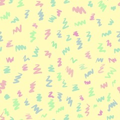 seamless pattern with zigzag lines