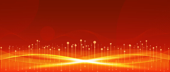 abstract red  background with lines
