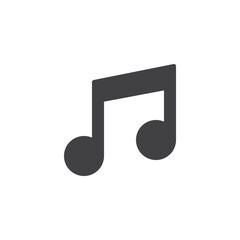 Music Note vector icon