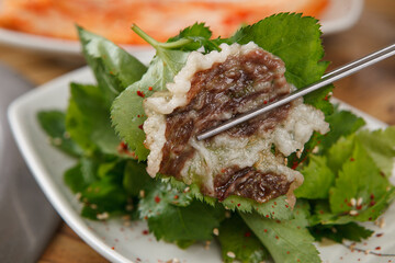 korean style grill bbq