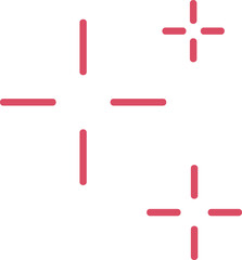 Hand drawn firework element 