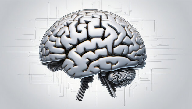 Cybernetic brain, cyberpunk, artificial intelligence, transhumanism