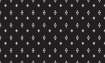 Geometric ethnic flower pattern for background,fabric,wrapping,clothing,wallpaper,batik,carpet,embroidery style.	