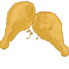 닭다리 후라이드치킨