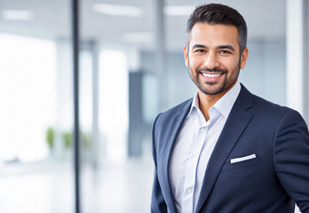Fototapeta premium portrait of a confident professional businessman