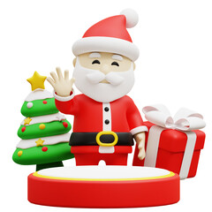 3D Santa Claus