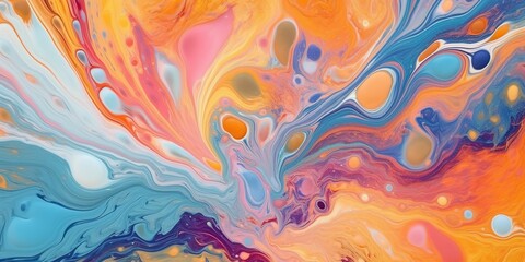 abstract painting background liquid marble color background