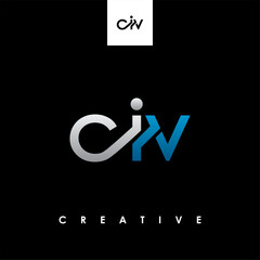 CIV Letter Initial Logo Design Template Vector Illustration