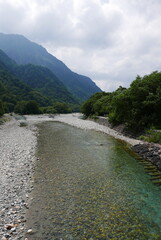 Kamikochi (Upper Highlands) is a remote mountainous highland valley within the Hida Mountains range, in the western region of Nagano Prefecture, Japan. Japanese hiking and trekking.