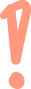 recommend clip art: Cute exclamation mark element 