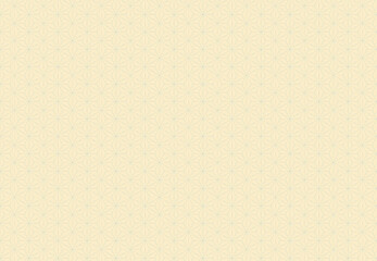 ラフなテイストの麻の葉文様のパターン素材