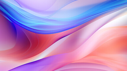 abstract background with waves.Generative Ai