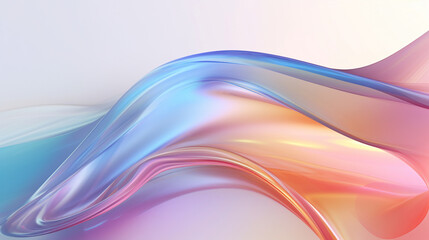 Fototapeta premium abstract background with waves.Generative Ai