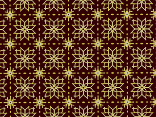 seamless pattern with flowers